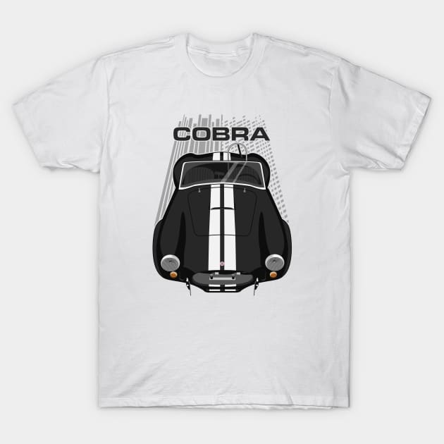 Shelby AC Cobra 427 - Black T-Shirt by V8social
